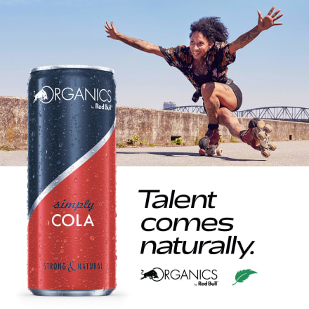Organics by Red Bull Erfrischungsgetränk simply Cola, 250 ml