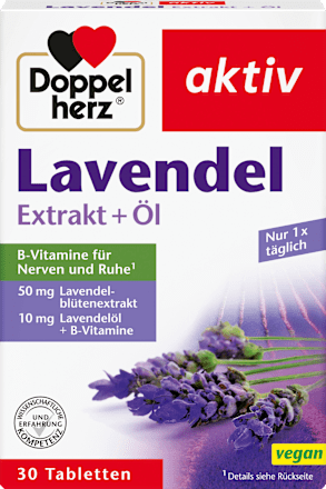 DoppelherzLavendel Tabletten 30 St., 23,1 g