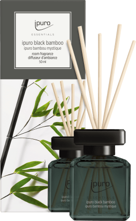ipuro Essentials Raumduft Black Bamboo, 50 ml