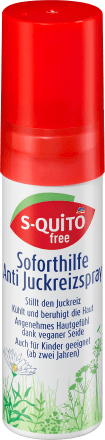 S-quitofreeMückenstich Soforthilfe Anti Juckreizspray, 15 ml
