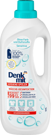 DenkmitHygiene-Spüler Wäschedesinfektion ohne Farb&Duftstoffe 1,5 l, 1,5 l