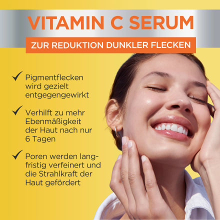 Garnier Skin Active Vitamin C Glow Booster Serum, 30 ml | Gesichtsseren