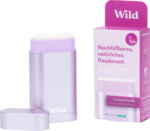 Wild Deodorant Deo-Stick nachfüllbar und natürlich Coconut