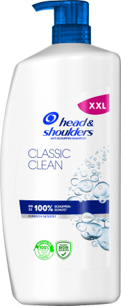 head&shouldersShampoo Anti-Schuppen Classic Clean, 900 ml
