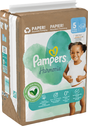 Pampers Harmonie Taille 5 de 11 - 16kg 58 couches