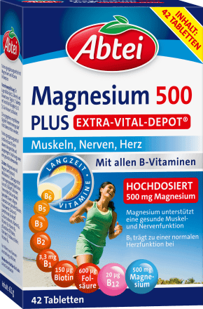 AbteiMagnesium 500 plus 42 St, 61 g