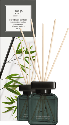 ipuro Essentials Raumduft Black Bamboo, 100 ml