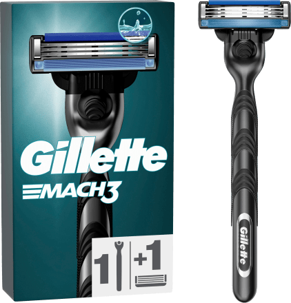 Gillette Mach3 Rasierer + 1 Klinge, 1 St