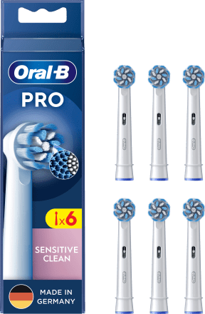 Oral-B Pro Sensitive Clean St Aufsteckbürsten, 6