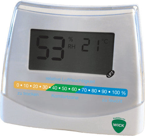 1 Hygrometer St & Thermometer, Wick 2in1
