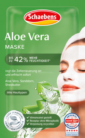 Schaebens Gesichtsmaske Aloe Vera (2x5 ml), 10 ml