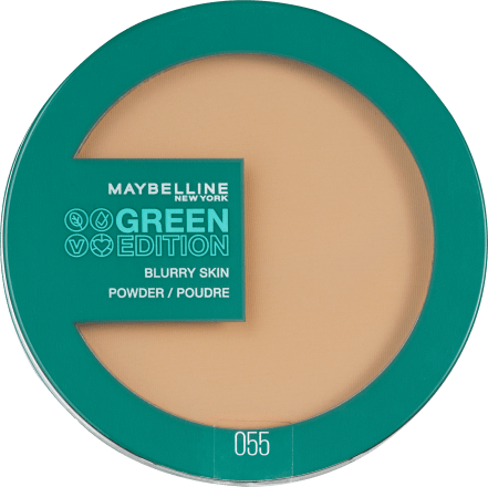MAYBELLINE NEW YORK Green Edition 9 g Blurry Skin pudr 55, matující