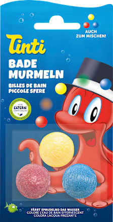 TintiKinder Badezusatz Bade Murmeln, 3 St