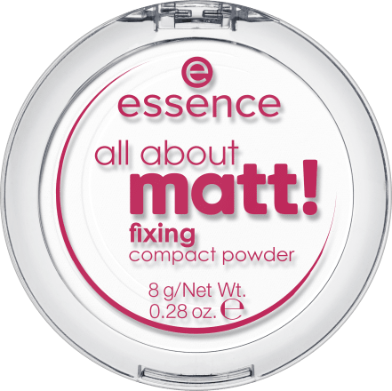 essenceKompakt Puder All About Matt! Fixing, 8 g