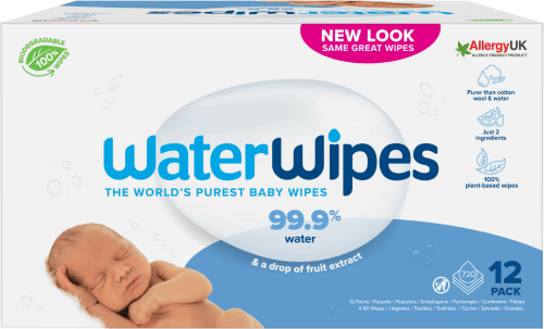 Water wipes 12 x hot sale 60