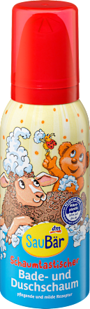 SauBär Kinder Bade- und Duschschaum, 100 ml