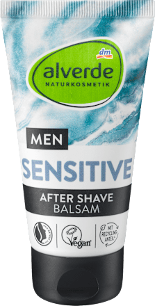 alverde MEN After Shave Balsam Sensitiv, 75 ml