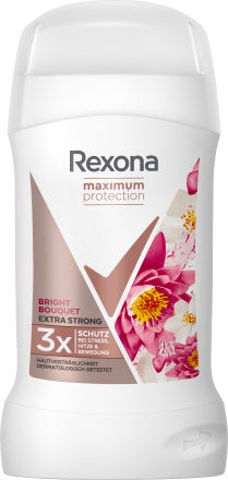 Rexona Antitranspirant Deostick, Maximum Protection, Bright Bouquet, Extra Strong, 40 ml