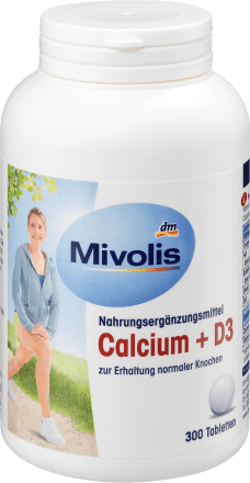 MivolisCalcium + D3 Tabletten, 300 St., 270 gNahrungsergänzungsmittel