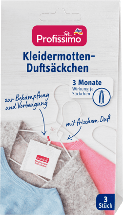 ProfissimoKleidermotten-Duftsäckchen, 3 StBiozidprodukt