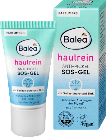 Balea Anti Pickel SOS-Gel Hautrein, 15 ml