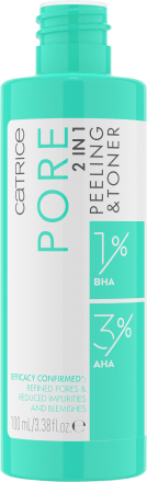 Catrice Pore 2in1 Peeling & 100 Toner, ml