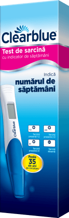 Teste de sarcina clear blue clearance