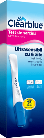 Test de sarcina clear blue 2025