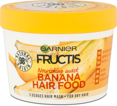 GARNIER FRUCTIS Masc de p r cu banane 390 ml cump r permanent