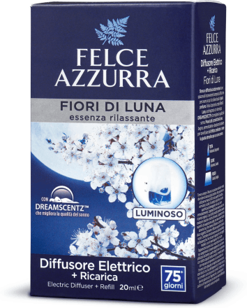 FELCE AZZURRA Set 18 pezzi Elettrico Ricarica Deodorante Profumatori  luminoso