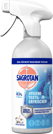 4 x 500 ml Sagrotan Hygiene-Textilerfrischer ab 12,76€ (statt 15,80€) –  Prime Spar-Abo 