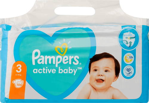 Pampers active baby 3 104 new arrivals