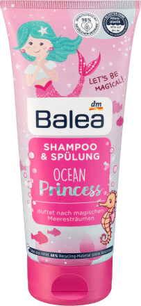 Balea Kinder Shampoo & Spülung Ocean Princess, 200 ml