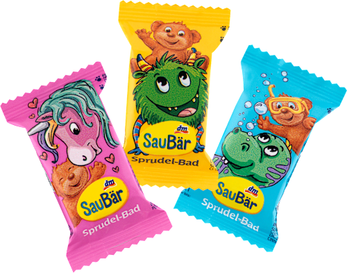 SauBär Kinder Badezusatz Sprudel-Bad, 18 g