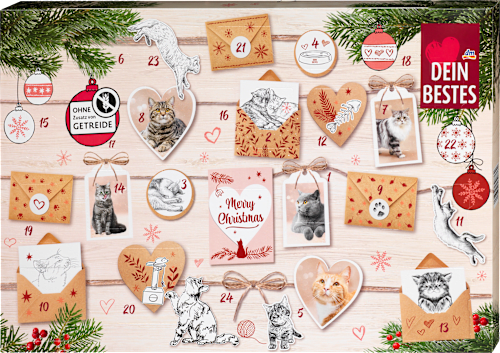 Dein Bestes Katze Adventskalender 2023, 1 St