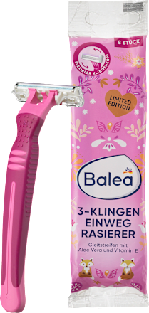 Balea Einwegrasierer 3-Klingen, 8 St
