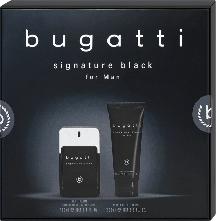 Poklon-paket kom. signature black, bugatti 1