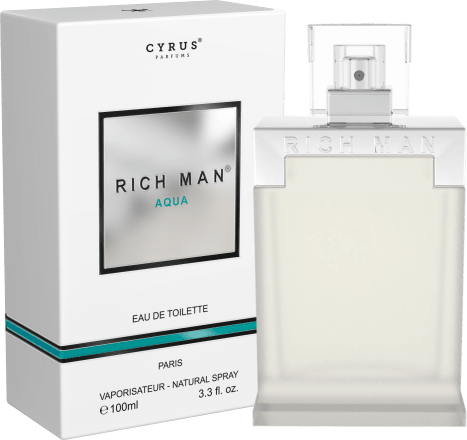 Rich man best sale aqua perfume