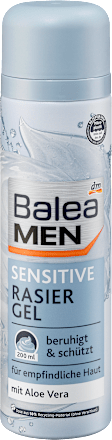 Balea MENRasiergel sensitive, 200 ml