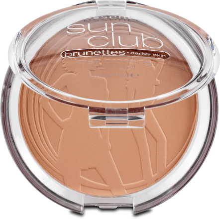 Essence Sun Club Matt Bronzing Powder Bronzer donna 15 g Tonalità 02 Sunny