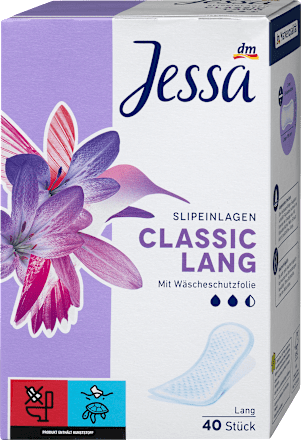 JessaSlipeinlagen Classic Lang, 40 St