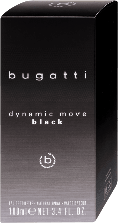 bugatti dynamic move black edt, 100 ml