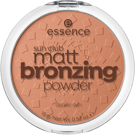 sun club matt bronzing puder – 02 Sunny, 15 g