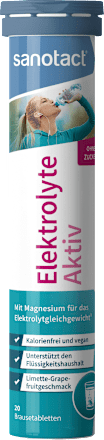 sanotactElektrolyte Aktiv Brausetabletten 20St, 82 g