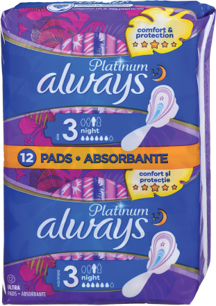 always Дамски превръзки Platinum Day&Night, 12 бр. | dm България