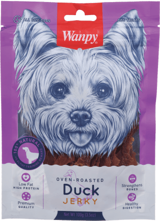 Wanpy outlet duck jerky