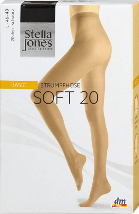 Stella Jones Basic hulahopke Soft, 20 DEN, veličina L 46 – 48