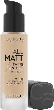 Catrice Foundation  All Matt Shine Control 020 Neutral Nude Beige, 30 ml