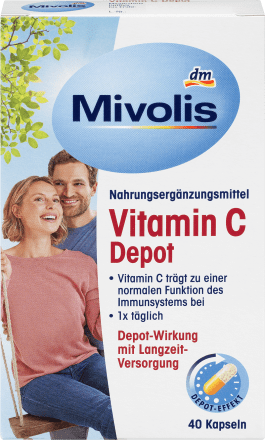 MivolisVitamin C Depot, Kapseln 40 St., 22 g