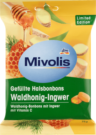 MivolisBonbon, Waldhonig-Ingwer, 75 g